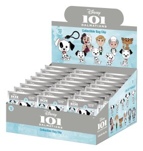 101 Dalmatiner 3D PVC-Taschenanhänger Serie 72...