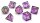 CritStones Liquid Core Würfel Set Herbalists Dream (7)