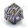 CritStones Metal Würfel D20 Engraved Elder 3 cm