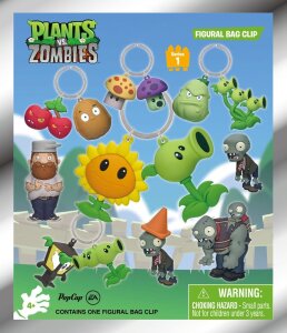 Plants vs. Zombies 3D PVC-Taschenanhänger Serie 1 Display (24)