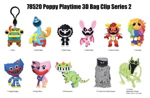 Poppy Playtime 3D PVC-Taschenanhänger Serie 2...