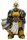 Warhammer Imperial Fists Actionfigur Librarian Consulwith Force Axe and Bolt Pistol 12 cm