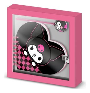 Hello Kitty Notizbuch mit Kugelschreiber Geschenk-Set...