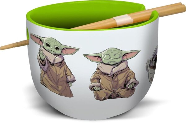 Star Wars: The Mandalorian Ramen-Schüssel mit Stäbchen Grogu