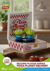 Toy Story Record Player Series PVC Figur Pizza Planet...