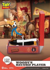 Toy Story Record Player Series PVC Figur Woodys Record Player 13 cm