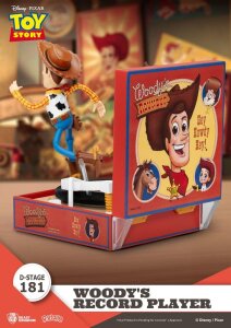 Toy Story Record Player Series PVC Figur Woodys Record Player 13 cm