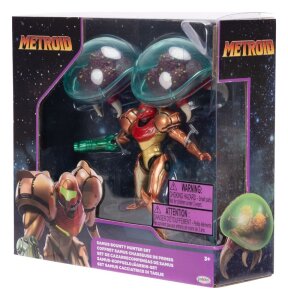World of Nintendo Metroid Minifiguren 3er-Pack Samus...