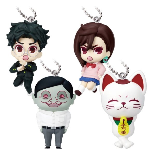 Dandadan Twinchees Dangler Minifiguren Defofig! 5 cm Blind Pack Display (24)