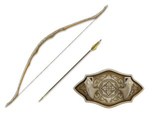 Herr der Ringe Replik 1/1 Legolas Lothlorien Bogen mit...