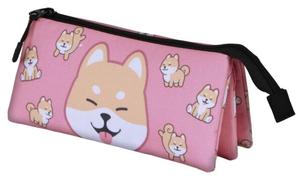 Oh My Pop! Triple Federmäppchen Shiba Pink