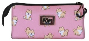 Oh My Pop! Triple Federmäppchen Shiba Pink