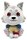 Persona 3 Plüschfigur Koromaru 23 cm