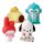 Sanrio Twinchees Minifiguren Hello Kitty & Friends My Cuddly Buddy 5 cm Blind Pack Display (24)