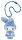 Sanrio Twinchees Minifiguren My Melody x Kuromi Sweet Lolita 5 cm Blind Pack Display (24)