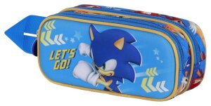 Sonic - The Hedgehog 3D Double Federmäppchen SEGA Go...