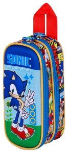 Sonic - The Hedgehog 3D Double Federmäppchen SEGA...