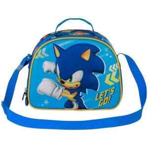 Sonic - The Hedgehog 3D Lunch Box Brotzeittasche SEGA Go...