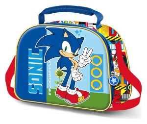 Sonic - The Hedgehog 3D Lunch Box Brotzeittasche SEGA...