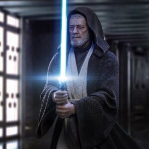 Star Wars Deluxe Art Scale Statue 1/10 Darth Vader Vs Obi-Wan Kenobi (CCXP Exclusive 2025) 24 cm