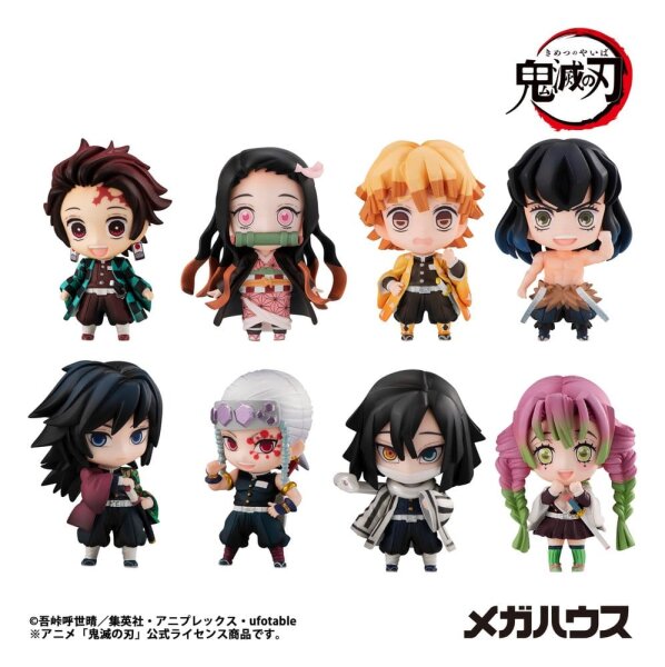 Demon Slayer Sammelfiguren Tanjiro & Friends 5 cm Sortiment (8)