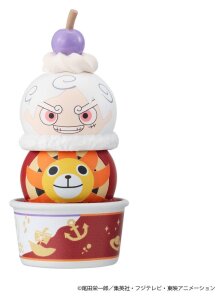 One Piece Tsumichen Stack up & Change Sammelfiguren 8 cm Sortiment (6)