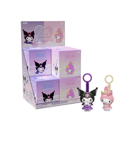 Hello Kitty Schlüsselanhänger Engel & Teufel Sortiment (8)