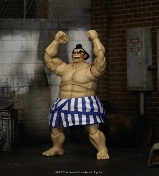 Ultra Street Fighter II: The Final Challengers Actionfigur 1/12 E. Honda 16 cm