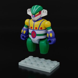 Steel Jeeg Brickroid Actionfigur Steel Jeeg 5 cm