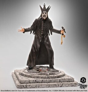 Mercyful Fate Rock Iconz Statue King Diamond III (Black...