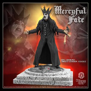 Mercyful Fate Rock Iconz Statue King Diamond III (Black...