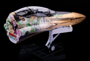 Macross Frontier Plastic Model Kit PLAMAX MF-98: minimum factory Fighter Nose Collection YF-29 GALAXY SET 90 cm