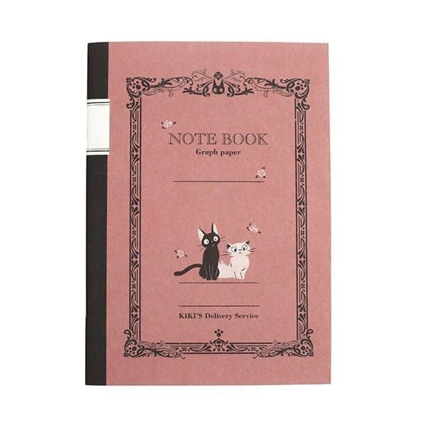 Kikis kleiner Lieferservice Retro Notizbuch Jiji Red