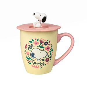 Peanuts Tasse mit Deckel Premium Ver.