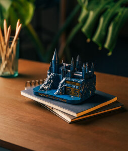 Harry Potter 3D Ewiger Kalender Hogwarts