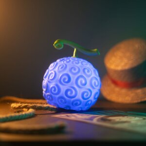 One Piece Lampe mit USB-C Gum-Gum Fruit