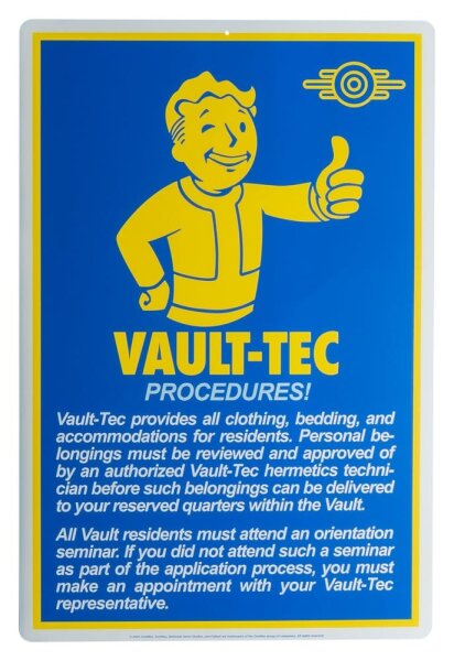 Fallout Me­tall­schild Procedures