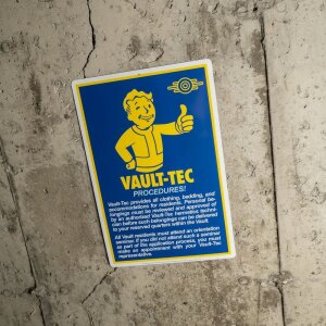 Fallout Me­tall­schild Procedures