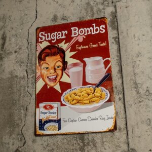 Fallout Me­tall­schild Sugar Bombs