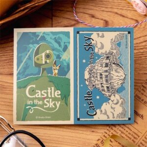 Das Schloss im Himmel Sticker Robot & Castle Laputa...