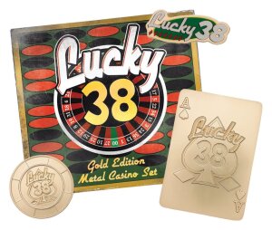 Fallout: New Vegas Replik Lucky 38 Imitation Gold Casino...