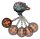 Sonic - The Hedgehog Ansteck-Pin Dr. Eggman Egg Mobile Chained