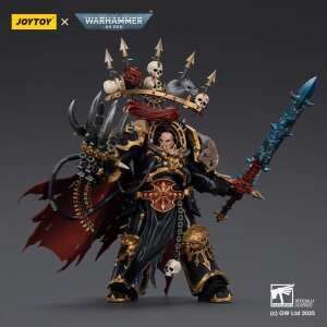 Warhammer 40,000 Actionfigur Black Legion Abaddon the Despoiler with Drachnyen and the Talo 16 cm