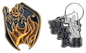 Herr der Ringe Ansteck-Pin Doppelpack You Shall Not Pass...