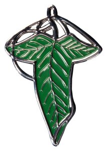 Herr der Ringe Magnet Elven Leaf (Enamel) 4 cm