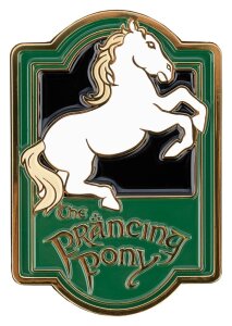 Herr der Ringe Magnet The Prancing Pony (Enamel) 7 cm