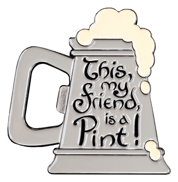 Herr der Ringe Magnet This, my friend, is a Pint! (Enamel) 7 cm