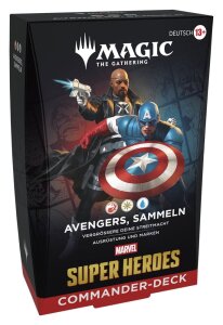 Magic the Gathering Marvel Super Heroes Commander Decks...