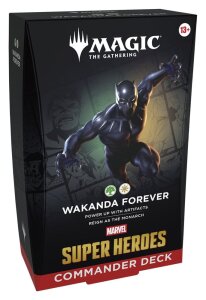 Magic the Gathering Marvel Super Heroes Commander Decks Umkarton (4) englisch