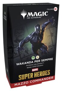 Magic the Gathering Marvel Super Heroes Commander Decks Umkarton (4) italienisch